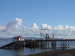 SX24874 Mumbles Pier with new Lifeboat station under construction.jpg